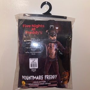 Nightmare Freddy Child Costume